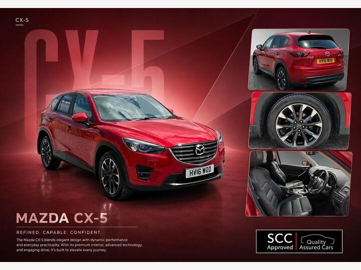 Mazda CX-5 2.2 SKYACTIV-D Sport Nav Auto 4WD Euro 6 (s/s) 5dr