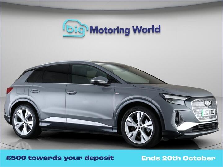 Audi Q4 E-tron 35 S Line Auto 5dr 55kWh