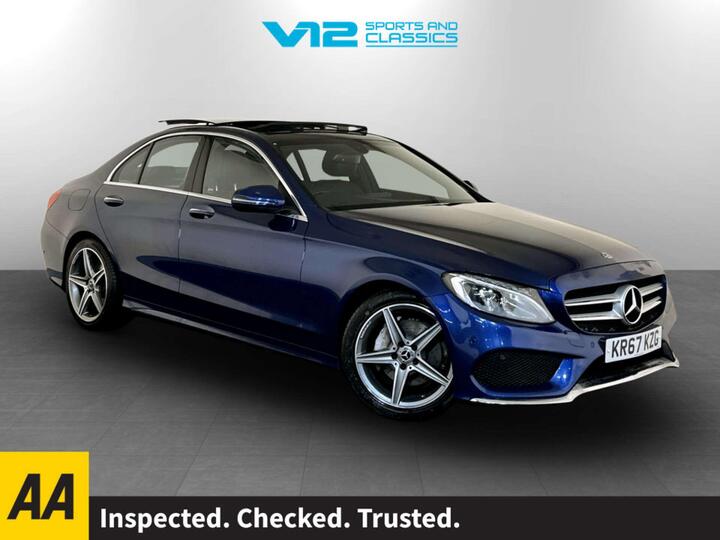 Mercedes-Benz C Class 2.1 C220d AMG Line (Premium) G-Tronic+ Euro 6 (s/s) 4dr