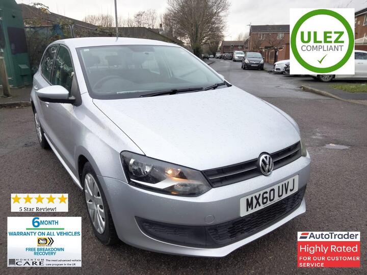 Volkswagen Polo 1.4 SE Hatchback 5dr Petrol DSG Euro 5 (85 Ps)