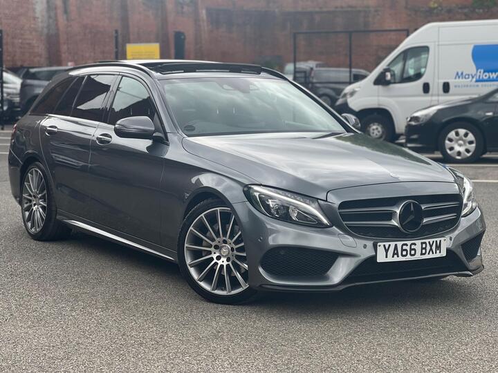 Mercedes-Benz C Class 2.1 C220d AMG Line (Premium) G-Tronic+ Euro 6 (s/s) 5dr