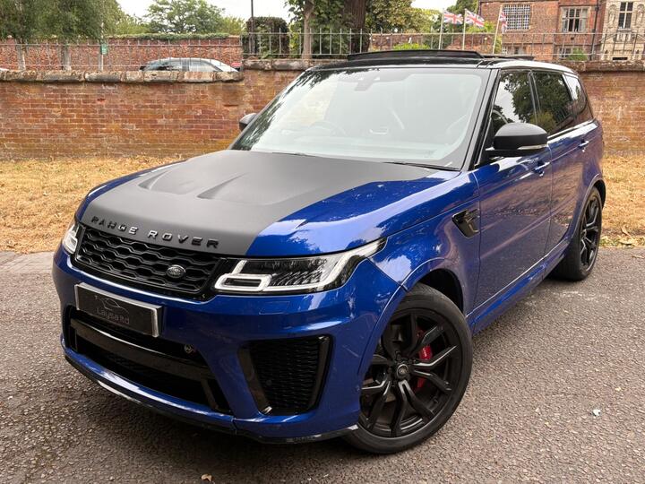 Land Rover Range Rover Sport 5.0 P575 V8 SVR Auto 4WD Euro 6 (s/s) 5dr