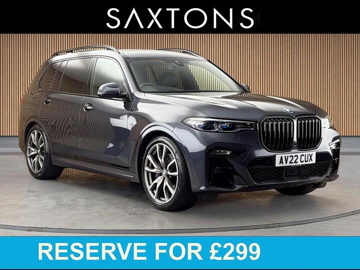 BMW X7 4.4 M50i V8 Auto XDrive Euro 6 (s/s) 5dr