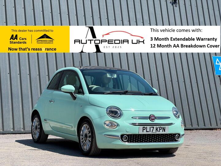 Fiat 500 1.2 Lounge Euro 6 (s/s) 3dr