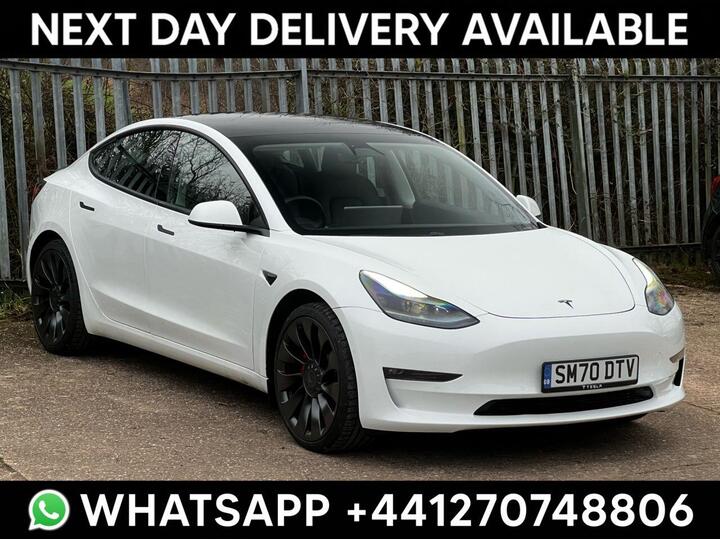 Tesla Model 3 (Dual Motor) Performance Auto 4WDE 4dr (Performance Upgrade)