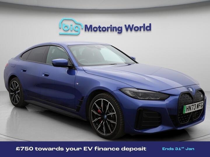 BMW I4 35 70.2kWh M Sport Gran Coupe Auto EDrive 5dr