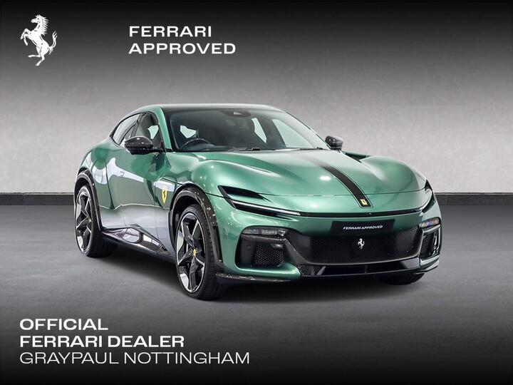 Ferrari PUROSANGUE 6.5 V12 F1 DCT 4WD Euro 6 (s/s) 4dr Ferrari PUROSANGUE 6.5 V12 F1 DCT 4WD Euro 6 (s/s) 4dr