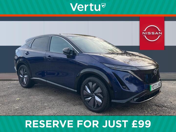 Nissan ARIYA 87kWh Evolve Auto 5dr 22kW Charger Nissan ARIYA 87kWh Evolve Auto 5dr 22kW Charger