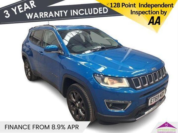 Jeep COMPASS 1.4T MultiAirII Limited Auto 4WD Euro 6 (s/s) 5dr