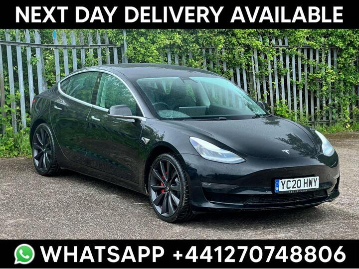 Tesla Model 3 (Dual Motor) Performance Auto 4WDE 4dr (Performance Upgrade)