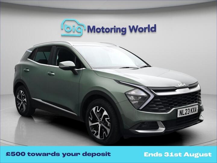 Kia Sportage 1.6 H T-GDi 3 Auto Euro 6 (s/s) 5dr