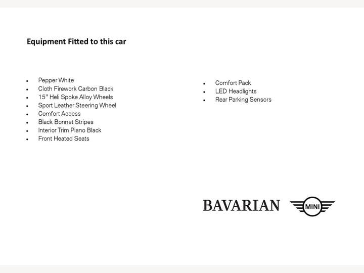 MINI Hatch 1.5 Cooper Classic Euro 6 (s/s) 5dr