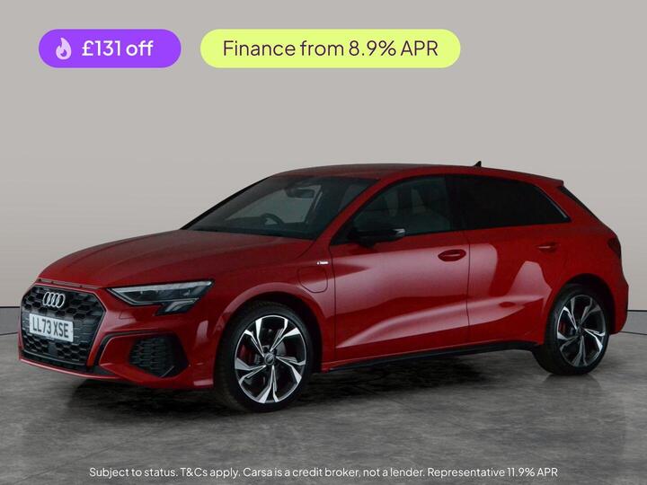 Audi A3 1.4 TFSIe 45 S Line Competition Sportback S Tronic Euro 6 (s/s) 5dr 13kWh