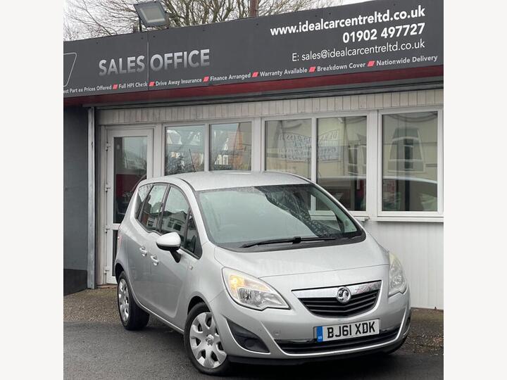 Vauxhall Meriva 1.4 16V Exclusiv Euro 5 5dr (Non AC)