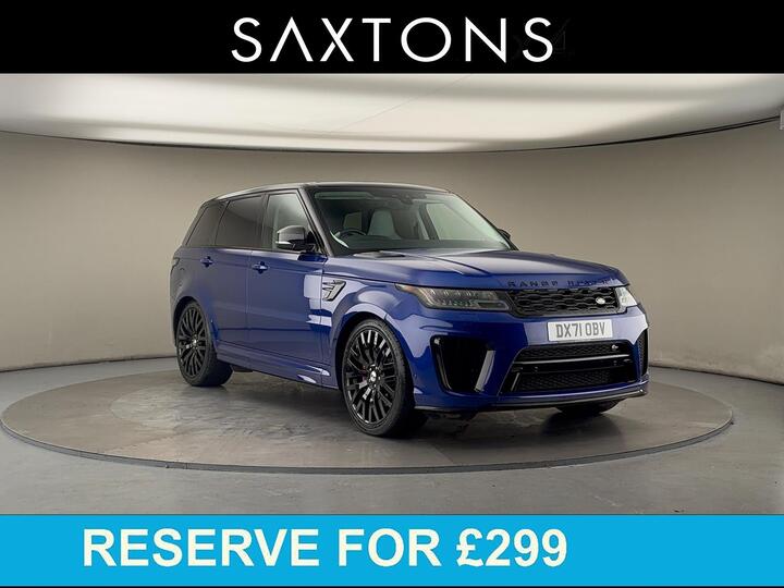 Land Rover Range Rover Sport 5.0 P575 V8 SVR Auto 4WD Euro 6 (s/s) 5dr