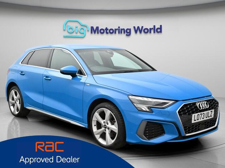 Audi A3 1.4 TFSIe 40 S Line Sportback S Tronic Euro 6 (s/s) 5dr 13kWh