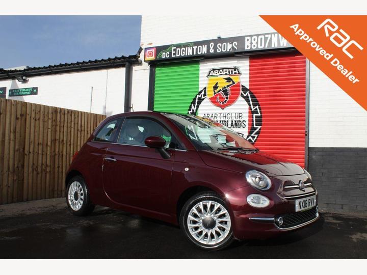 Fiat 500 1.2 Lounge Euro 6 (s/s) 3dr