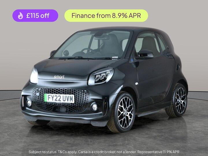 Smart Fortwo 17.6kWh Prime Exclusive Auto 2dr (22kW Charger)