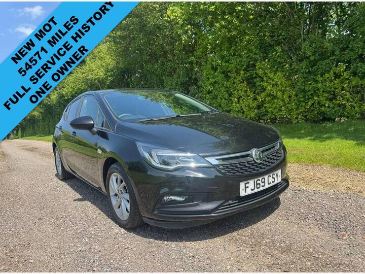 Vauxhall ASTRA 1.6 CDTi EcoTEC BlueInjection Design Euro 6 (s/s) 5dr