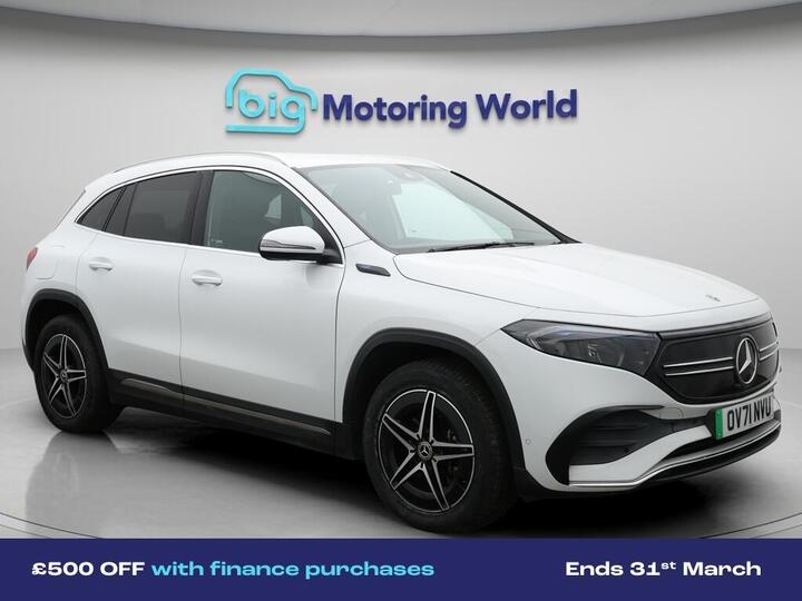 Mercedes-Benz EQA EQA 350 66.5kWh AMG Line Auto 4MATIC 5dr