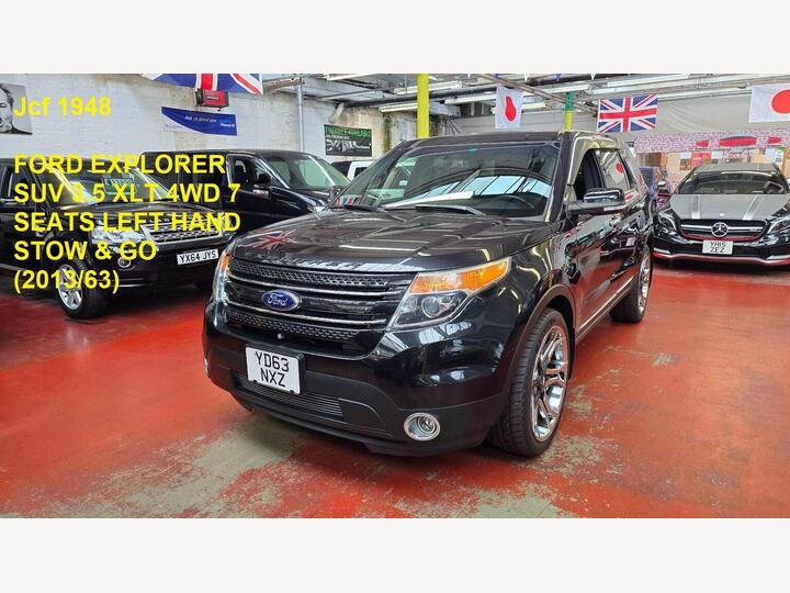 Ford Explorer 3.5 XLT 4WD 7 SEATS LEFT HAND STOW & GO Ford Explorer 3.5 XLT 4WD 7 SEATS LEFT HAND STOW & GO