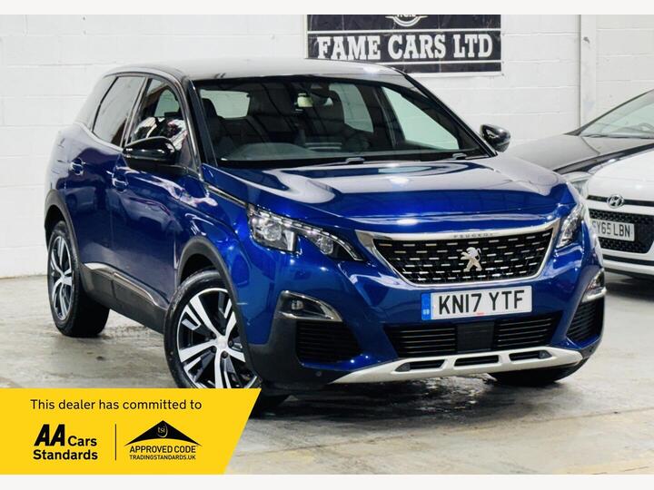 Peugeot 3008 1.6 BlueHDi GT Line Euro 6 (s/s) 5dr Peugeot 3008 1.6 BlueHDi GT Line Euro 6 (s/s) 5dr