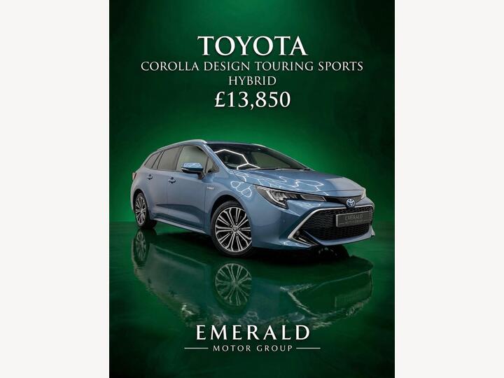 Toyota Corolla 2.0 VVT-h Design Touring Sports CVT Euro 6 (s/s) 5dr