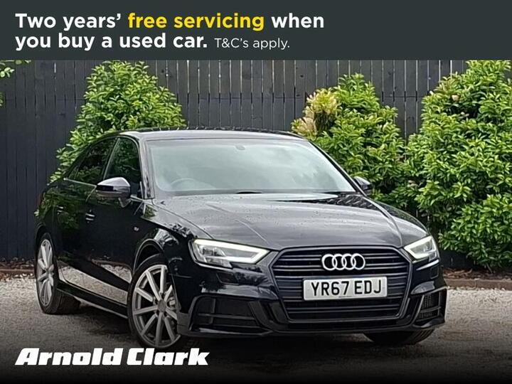 Audi A3 1.5 TFSI CoD Black Edition S Tronic Euro 6 (s/s) 4dr