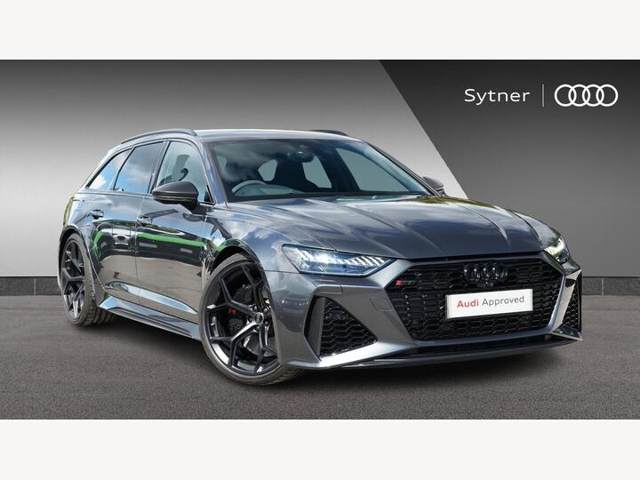 Audi RS6 Avant 4.0 TFSI V8 Performance Carbon Black Tiptronic Quattro Euro 6 (s/s) 5dr Audi RS6 Avant 4.0 TFSI V8 Performance Carbon Black Tiptronic Quattro Euro 6 (s/s) 5dr