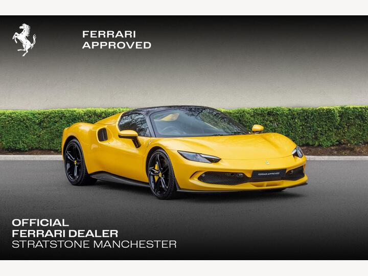 Ferrari 296 GTS 3.0T V6 7.45kWh Spider F1 DCT Euro 6 (s/s) 2dr