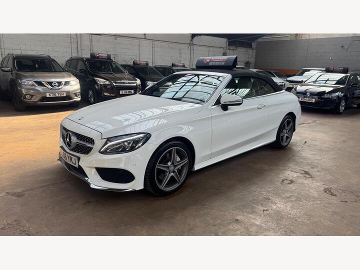 Mercedes-Benz C Class 2.1 C220d AMG Line (Premium Plus) Cabriolet G-Tronic+ 4MATIC Euro 6 (s/s) 2dr