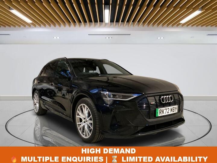 Audi E-TRON 50 Black Edition Auto Quattro 5dr 71.2kWh (11kW Charger)