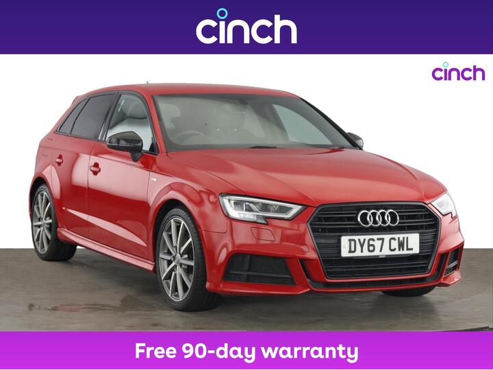 Audi A3 2.0 TDI Black Edition Sportback S Tronic Euro 6 (s/s) 5dr