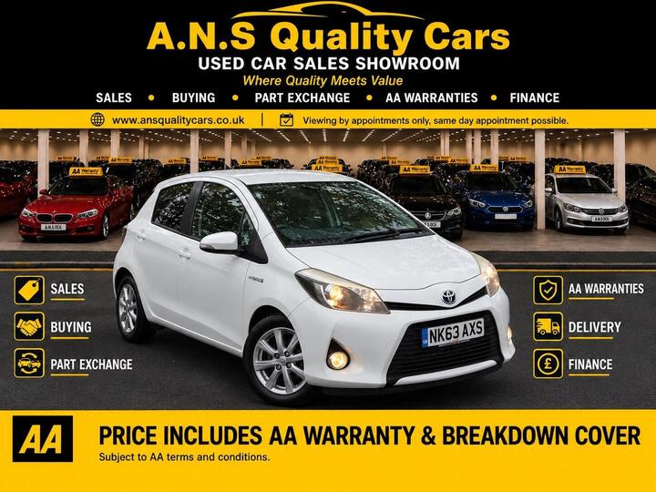 Toyota Yaris 1.5 VVT-h T4 CVT Euro 5 5dr