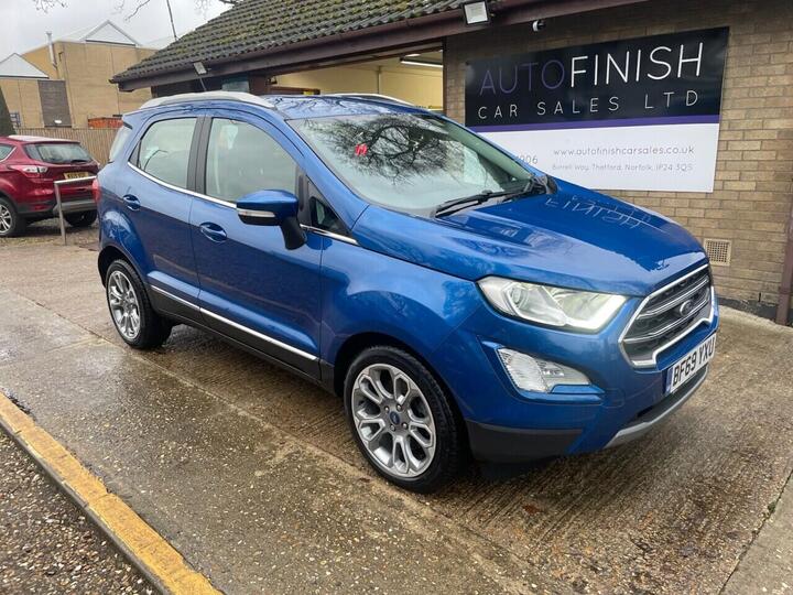 Ford ECOSPORT 1.5 EcoBlue Titanium Euro 6 (s/s) 5dr Ford ECOSPORT 1.5 EcoBlue Titanium Euro 6 (s/s) 5dr