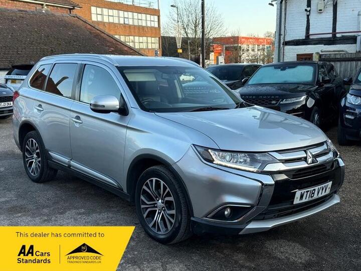 Mitsubishi Outlander 2.2 DI-D 3 Auto 4WD Euro 6 5dr