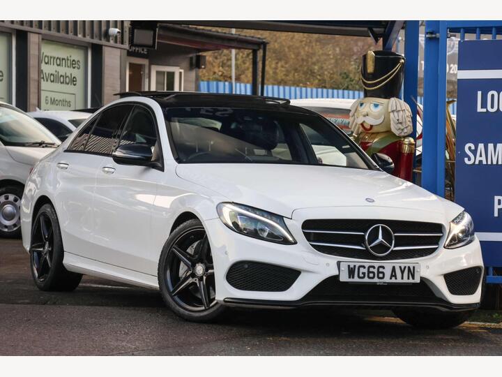 Mercedes-Benz C-CLASS 2.1 C250d AMG Line (Premium Plus) 7G-Tronic+ Euro 6 (s/s) 4dr