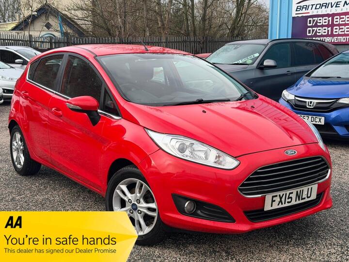 Ford Fiesta 1.0T EcoBoost Zetec Euro 5 (s/s) 5dr