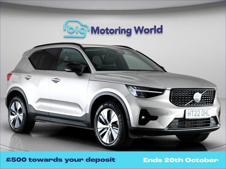 Volvo XC40 1.5h T4 Recharge 10.7kWh Plus Auto Euro 6 (s/s) 5dr
