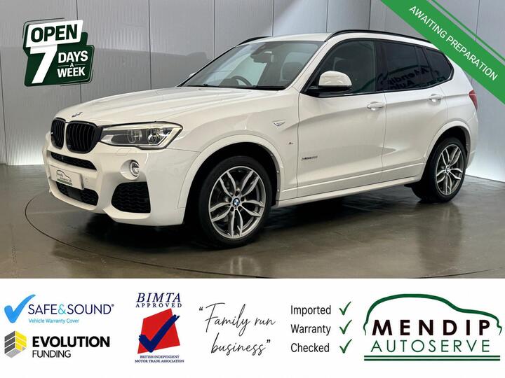 BMW X3 3.0 35I M Sport SUV 5dr Petrol Auto XDrive Euro 6 (s/s) (313 Ps)