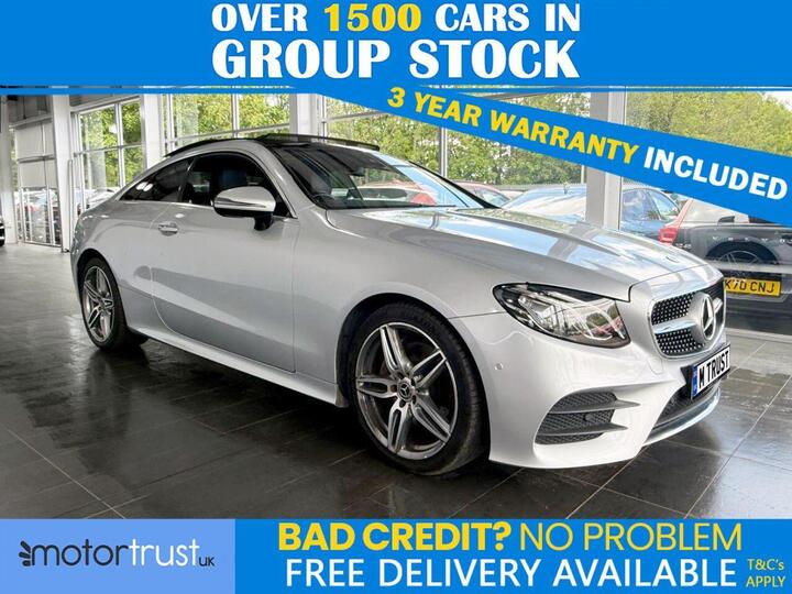 Mercedes-Benz E-CLASS 2.0 E220d AMG Line (Premium) G-Tronic+ Euro 6 (s/s) 2dr Mercedes-Benz E-CLASS 2.0 E220d AMG Line (Premium) G-Tronic+ Euro 6 (s/s) 2dr