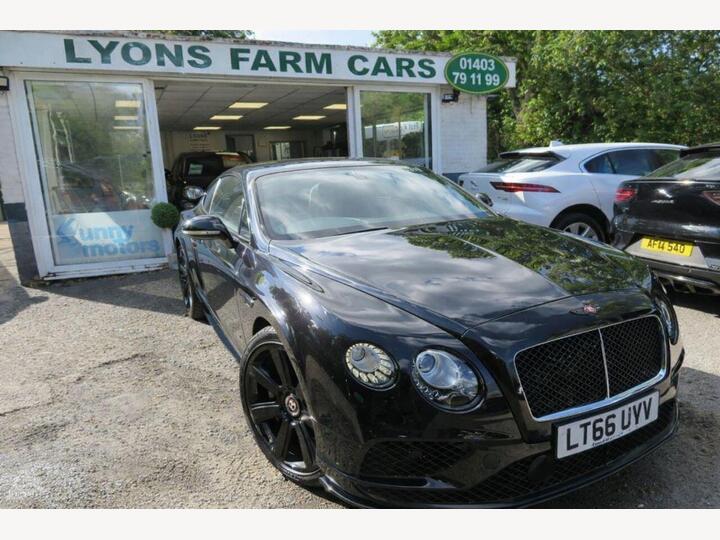 Bentley CONTINENTAL 4.0 V8 GT S Auto 4WD Euro 6 2dr