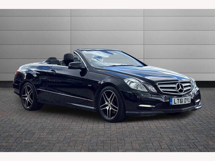 Mercedes-Benz E Class 3.0 E350 CDI V6 BlueEfficiency Sport Cabriolet G-Tronic Euro 5 2dr