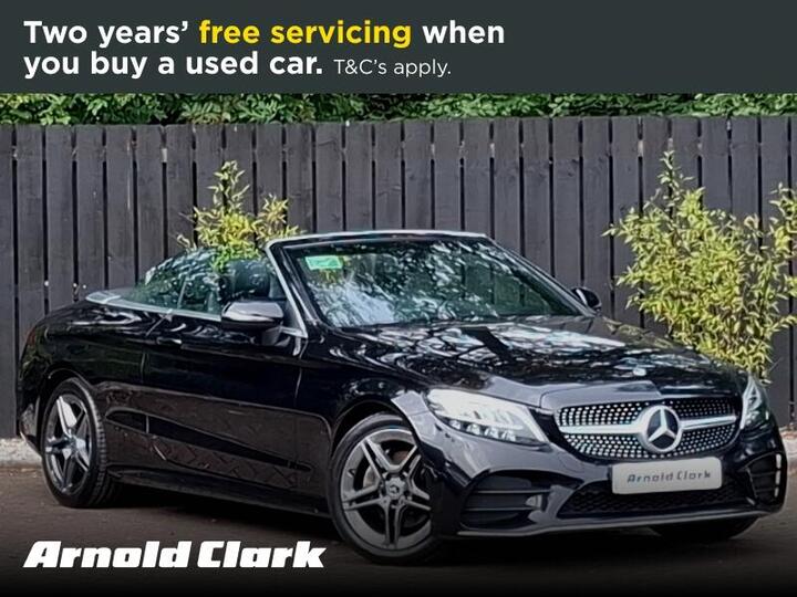 Mercedes-Benz C Class 2.0 C220d AMG Line Cabriolet G-Tronic+ Euro 6 (s/s) 2dr