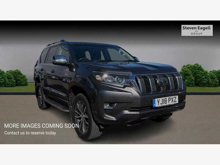 Toyota Land Cruiser 2.8D Invincible Auto 4WD Euro 6 5dr (7 Seat)