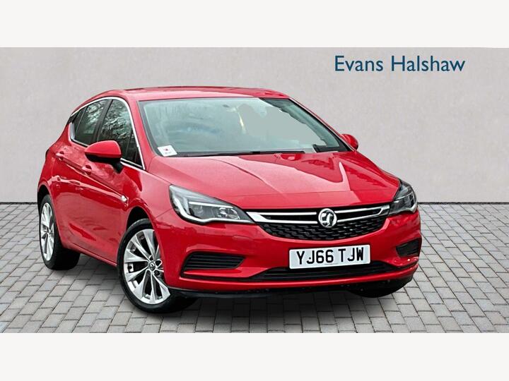 Vauxhall ASTRA HATCHBACK SPECIAL EDS 1.4i Energy Euro 6 5dr