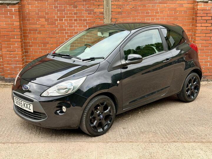 Ford Ka 1.2 Zetec Black Edition Euro 6 (s/s) 3dr