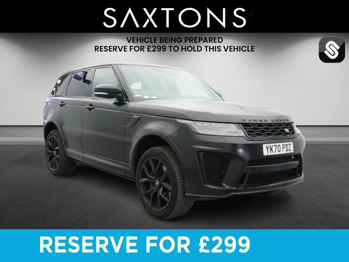 Land Rover Range Rover Sport 5.0 P575 V8 SVR Auto 4WD Euro 6 (s/s) 5dr