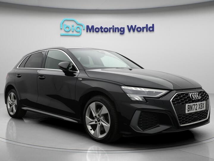 Audi A3 1.4 TFSIe 40 S Line Sportback S Tronic Euro 6 (s/s) 5dr 13kWh