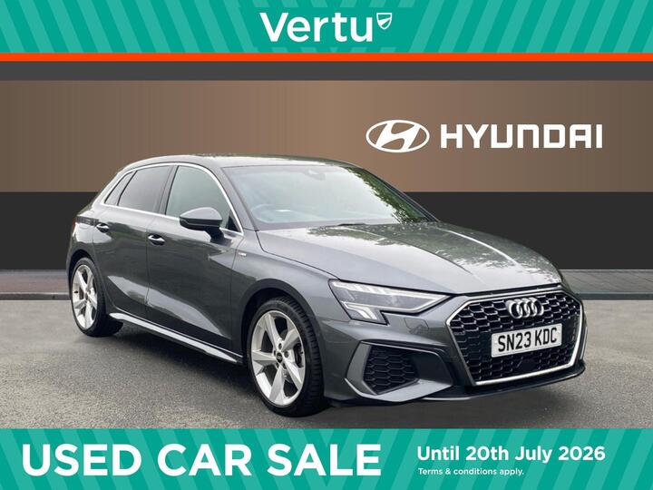 Audi A3 1.0 TFSI 30 S Line Sportback S Tronic Euro 6 (s/s) 5dr